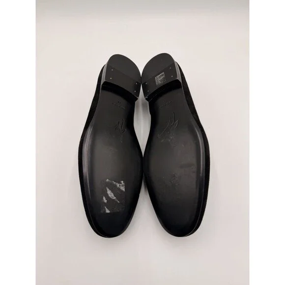 Men’s Giuseppe Zanotti Drupi black suede tassel loafers Size 44 - Picture 6 of 6